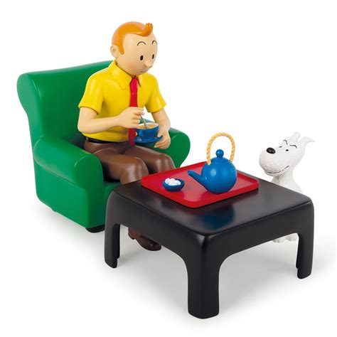 Kuifje Drinkt Thee Home BOUTIQUE TINTIN Tintin Boutique