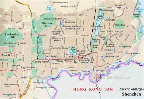 Shenzhen China Mapa De Shenzhen Guangdong China Mapa De Guangdong