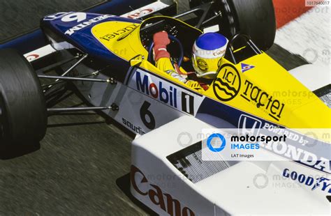 Keke Rosberg Williams Fw Honda Monaco Gp Motorsport Images