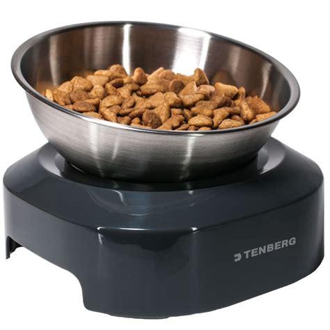 Металлическая миска для собак и кошек TENBERG Single Bowl на подставке ...