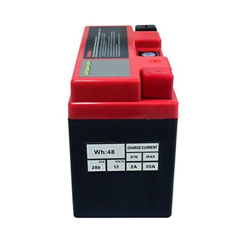 Mmg Lithium Ion Motorcycle Battery Ytx12 Bs Sealed Factory Activated Compatible With Kawasaki