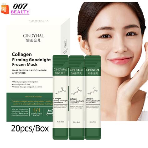 Jual New Pcs Box Cindynal Masker Kolagen Pemutih Wajah Collagen