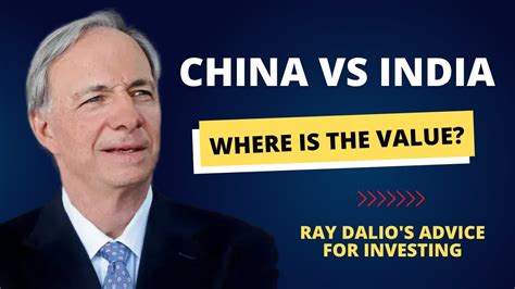 Ray Dalio S Advice For Investing China Vs India Youtube