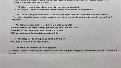 Boiler Test Questions And Answers Boilermaker Test Questions