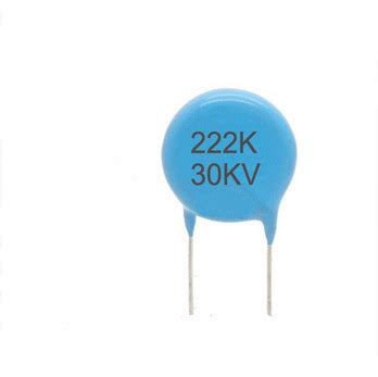 High Voltage Ceramic Disc Capacitors 222k 30kv China Capacitors And