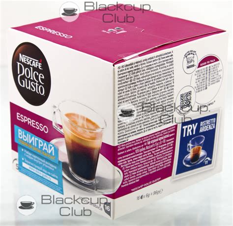 Кофе капсулы Nescafe Dolce Gusto Espresso — купить в Москве в интернет ...