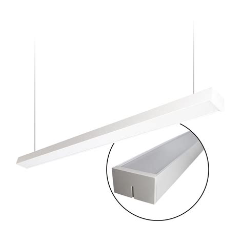 Luminaria Lineal Led W Blanca K M Luminaplus Importadores