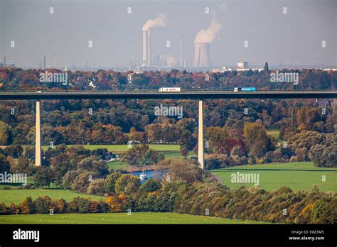 Ruhrtalbrücke Bridge Over The Ruhr Valley Autobahn Bridge Highway