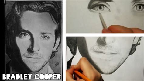 Drawing Bradley Cooper By Julia Chernykh Youtube