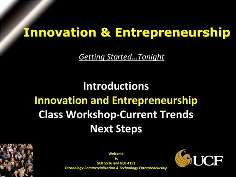 PPT Innovation Entrepreneurship PowerPoint Presentation Free