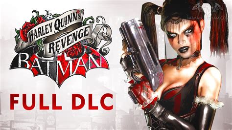 Batman Arkham City Harley Quinns Revenge Full Walkthrough In 4k