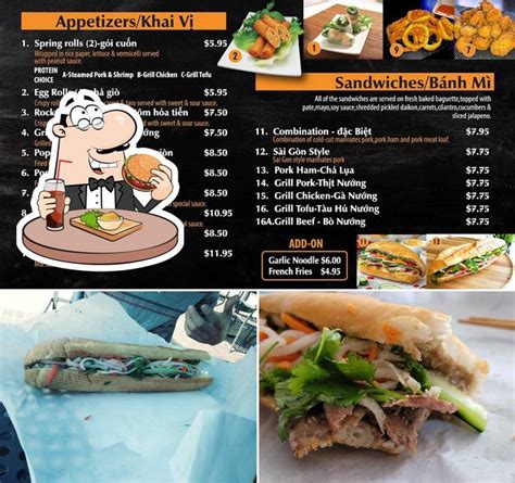 Banh Mi Paris Sandwiches Port Hueneme Restaurant Menu Prices And