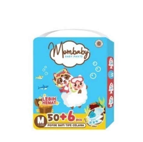 Mombaby Pants Mega Jumbo Pack Ukuran M50 6 Lazada Indonesia