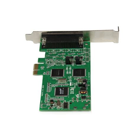 StarTech Tarjeta Adaptadora PCI Express PCIe De 4 Puertos Serie