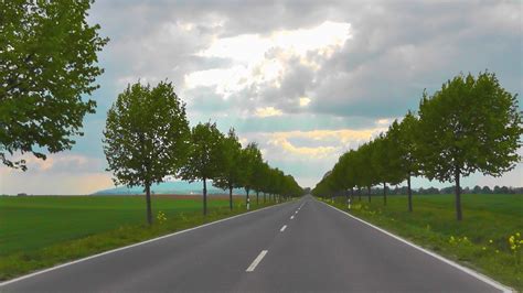 Kostenlose foto Landschaft Baum Natur Wolke Straße Autobahn