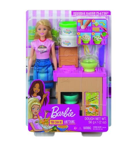 Barbie Noodle Bar Doll And Playset Harrods Us