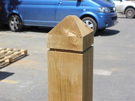 Timber Bollards Wooden Bollards Jacksons Fencing