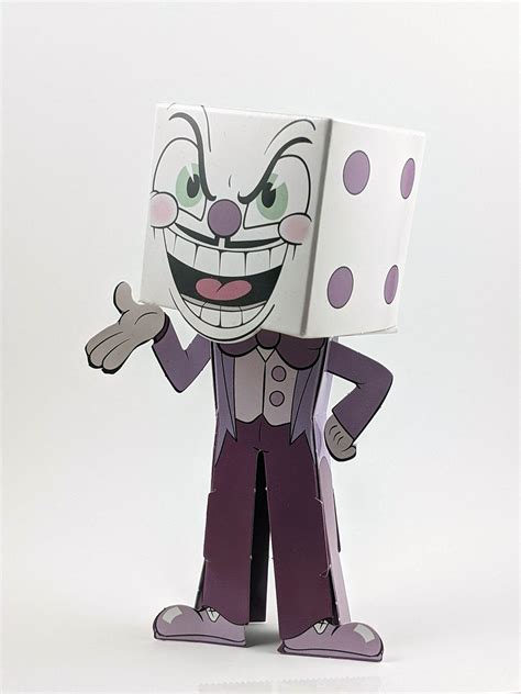 Cuphead Papertoy Villians For Arbys Kids Meals On Behance