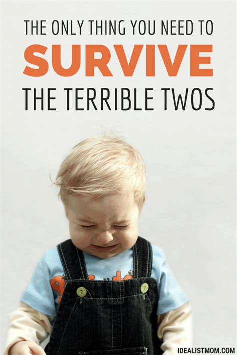 Terrible Twos: How to Survive Them + Help Your Child Thrive