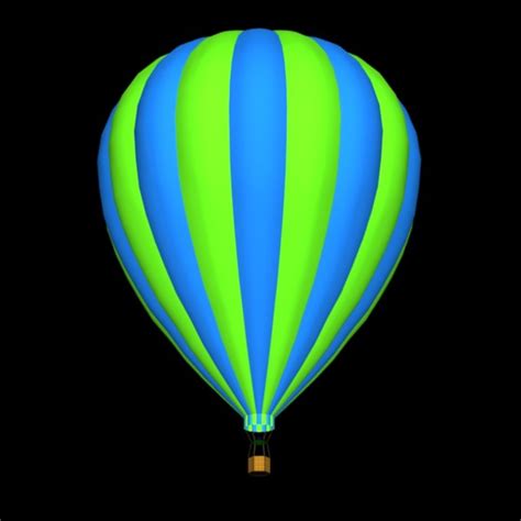 Hot Air Bl 3d Model