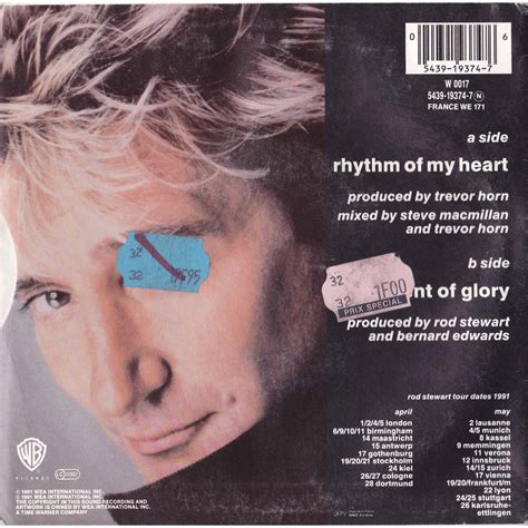 Rhythm Of My Heart Moment Of Glory By Rod Stewart SP With Maziksound