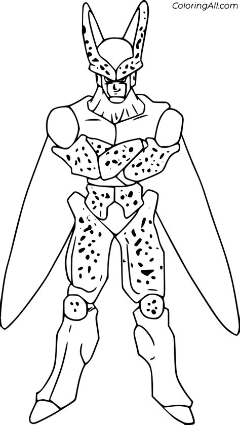 Dragon Ball Z Coloring Pages Free Printables Coloringall