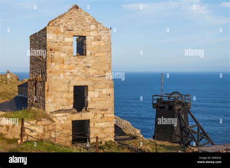 England, Cornwall, Levant Mine Stock Photo - Alamy