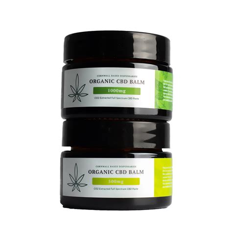 Organic Beeswax CBD Balm Cornwall Based Dispensaries