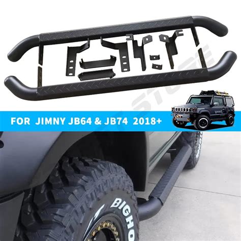 Car Side Step Bar Foot Pedal Bumper Board Foot Board For Suzuki Jimny