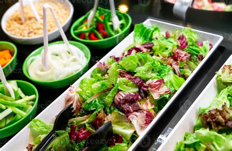 Salad Bar Buffet At Restaurant Fresh Salad Bar Buffet For Lunch Or