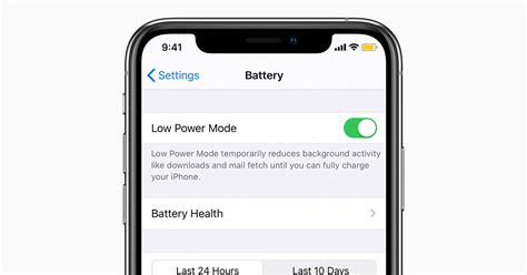 Use Low Power Mode To Save Battery Life On Your Iphone Apple Support