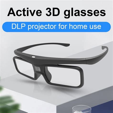 Rechargeable Active Shutter 3d Glasses For Optama Sony Panasonic Acer