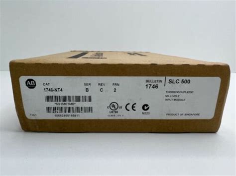 New Factory Sealed Ab Nt Ser B Slc Input Module Plc Nt