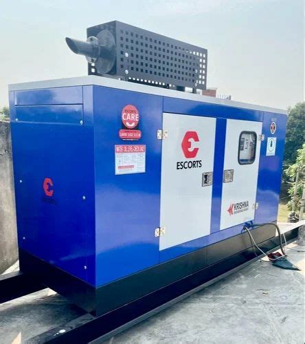 10kva Escort Diesel Generator At Rs 300000piece Escorts Diesel