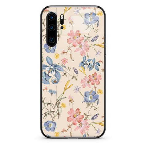 Etui Szklane Huawei P Pro Kolorowe Kwiaty Pieceofcase Sklep Empik