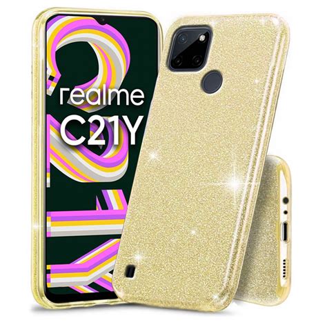 Etui Glitter Case Do Realme C21Y Gold Sklep XGSM Pl