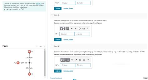 Solved Part A Consider An Initial System Of Three Charges Chegg