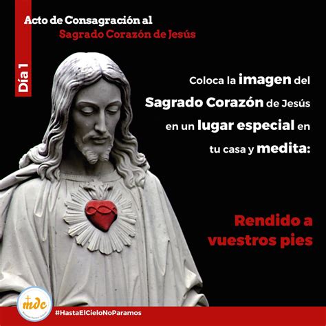 “rendido A Vuestros Pies” Sagrado Corazon Sagrado Corazon De Jesus