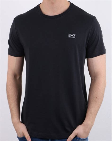 Emporio Armani Ea7 T Shirt In Navy 80s Casual Classics