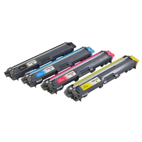 Brother TN-241BK + TN245C/M/Y Set (9100 sidor) Kompatibla ...