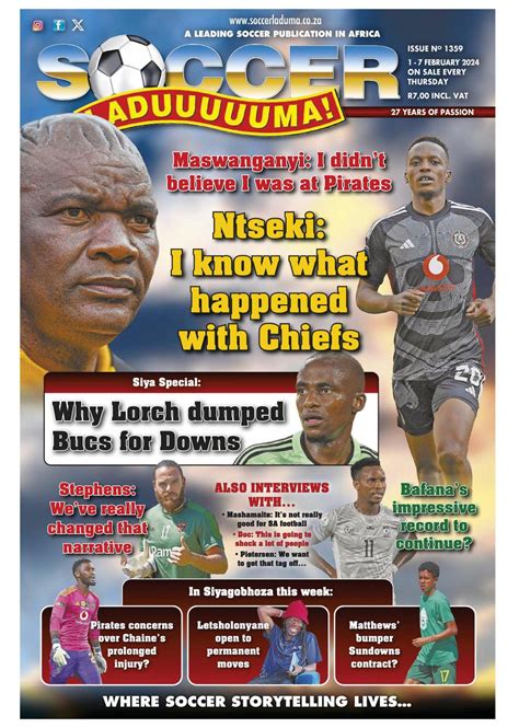 Soccer Laduma Magazine Get Your Digital Subscription