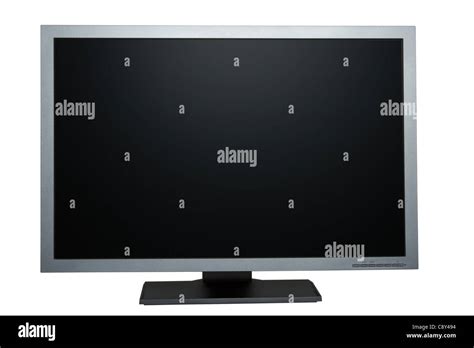 black tft flat monitor Stock Photo - Alamy
