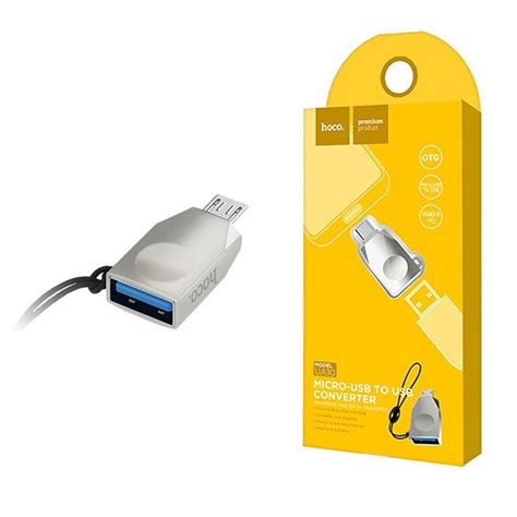 Adaptador Otg Micro Usb Macho A Usb 30 Hembra Hoco V8 Ua10 Promart