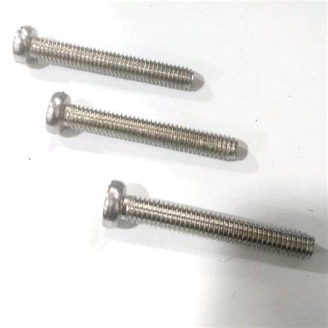 Round Polish Stainless Steel Csk Cheese Head Screw Diameter Mm At