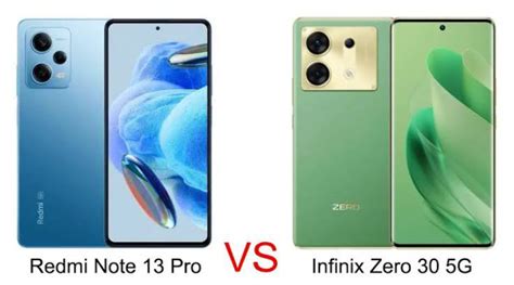 Perbandingan Spesifikasi Redmi Note 13 Pro Dengan Infinix Zero 30 5G