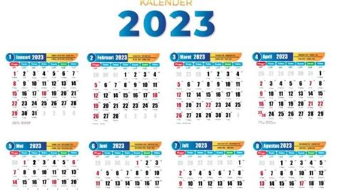 Download Kalender 2023, Lengkap dengan Daftar Libur Nasional dan Cuti ...