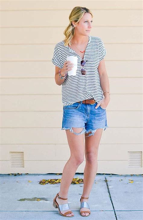 Best Denim Shorts For Your Body Type 2023 Street Style Review