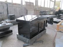 Shanxi Black Granite Cremation Niches From China StoneContact