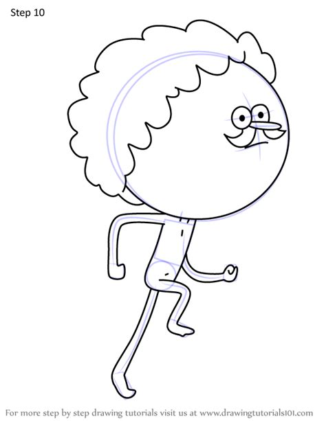 How To Draw Naked Pops Memory From Regular Show Regular Show Step By