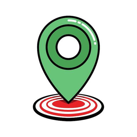 Premium Vector Map Pointer Icon Vector Illustration